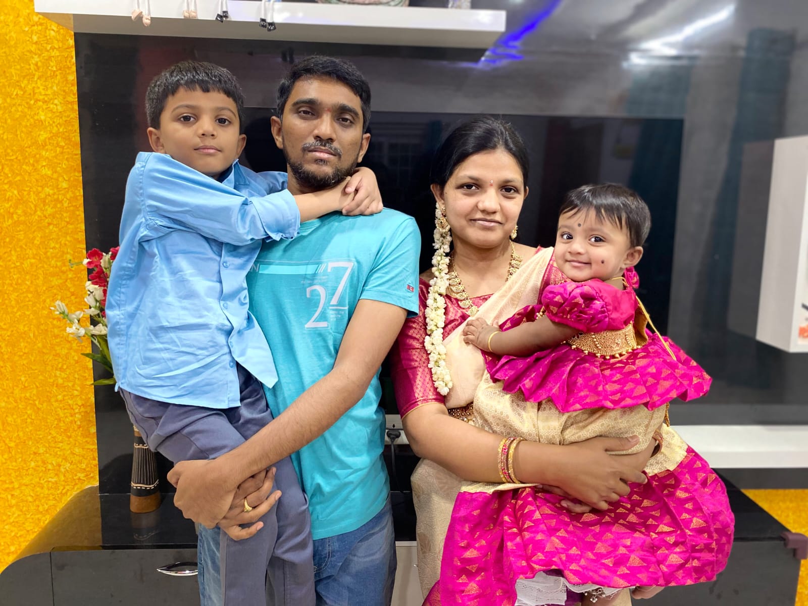 Raghavendra's Family